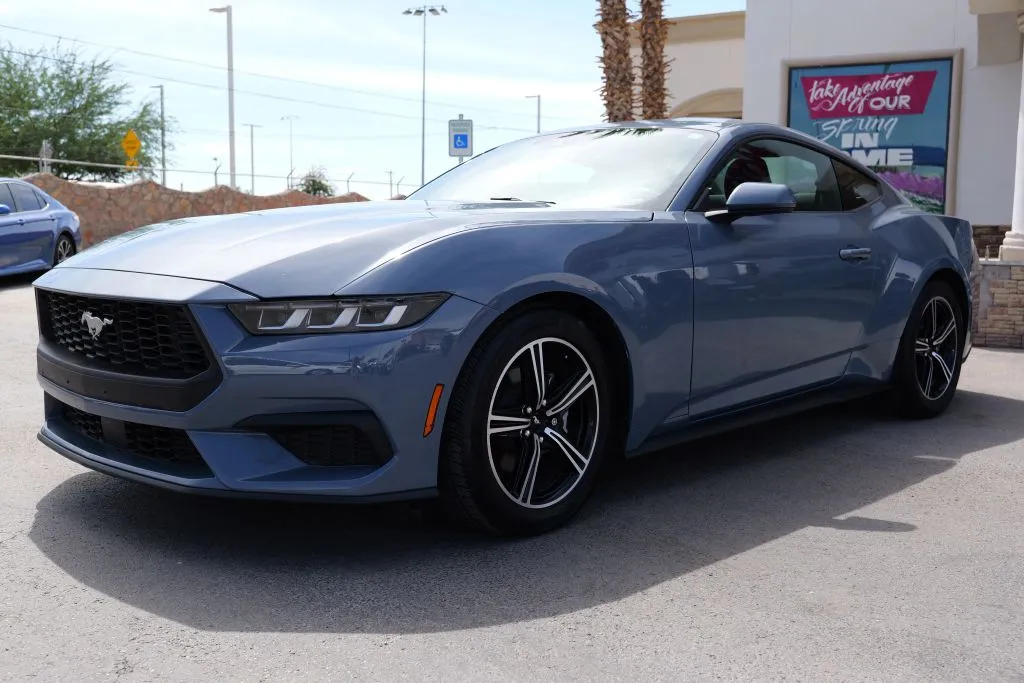 Gray 2024 Ford Mustang EcoBoost Coupe 2D for sale in El Paso, TX