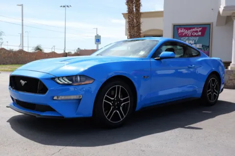 Blue 2023 Ford Mustang GT Coupe 2D for sale in El Paso, TX