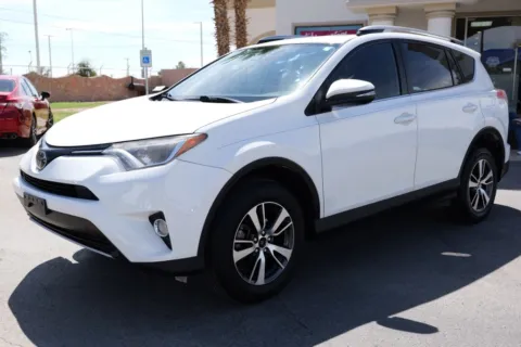 White 2018 Toyota RAV4 XLE Sport Utility 4D for sale in El Paso, TX