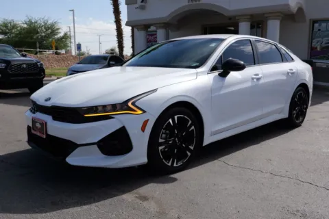 White 2021 Kia K5 GT-Line Sedan 4D for sale in El Paso, TX