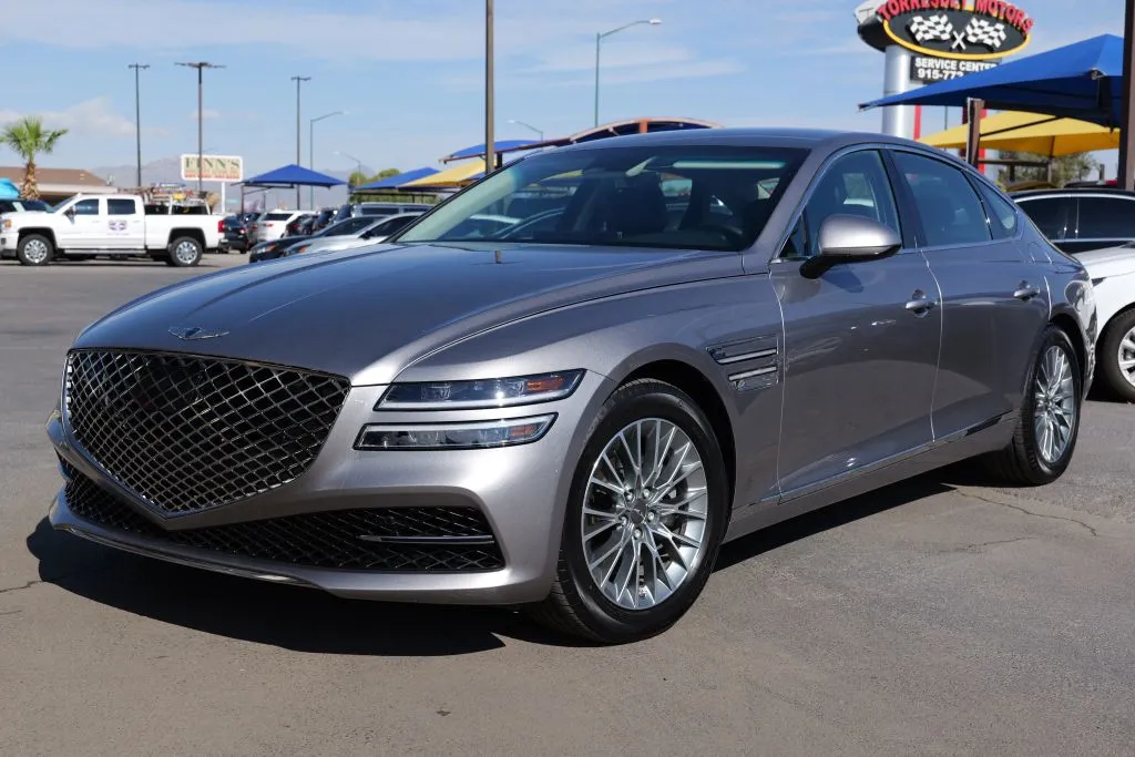 Silver 2024 Genesis G80 2.5T Sedan 4D for sale in El Paso, TX