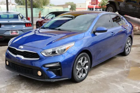 Blue 2019 Kia Forte LXS Sedan 4D for sale in El Paso, TX