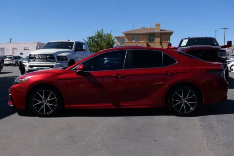 Photos of 2021 Toyota Camry SE Sedan 4D for sale in El Paso, TX at Torresdey Motors Alameda