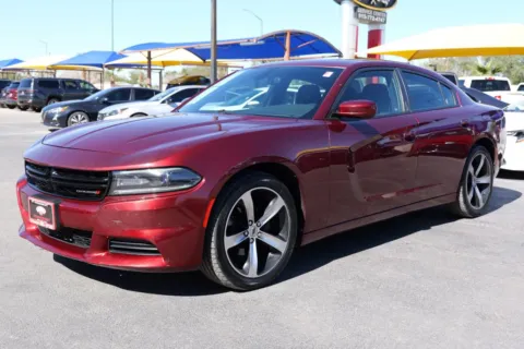 Red 2018 Dodge Charger SXT Sedan 4D for sale in El Paso, TX