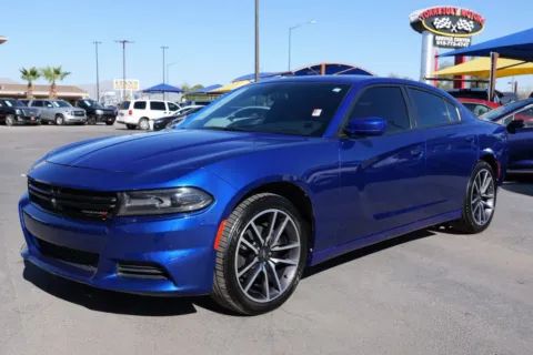 Blue 2019 Dodge Charger SXT Sedan 4D for sale in El Paso, TX
