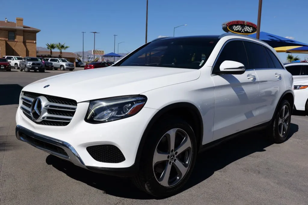 White 2019 Mercedes-Benz GLC 300 Sport Utility 4D for sale in El Paso, TX