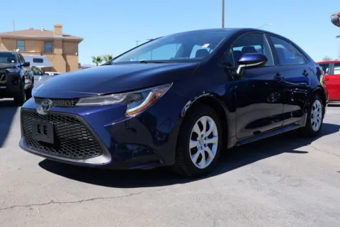 Blue 2022 Toyota Corolla LE Sedan 4D for sale in El Paso, TX