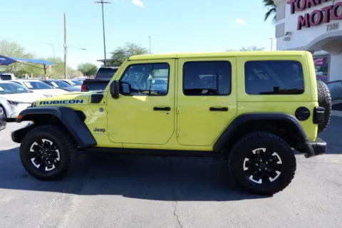 Photos of 2024 Jeep Wrangler 4xe Rubicon 4xe Sport Utility 4D for sale in El Paso, TX at Torresdey Motors Alameda
