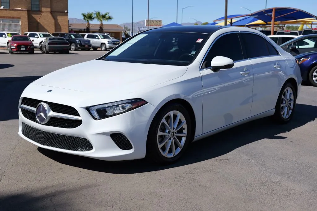 White 2020 Mercedes-Benz A-Class A 220 Sedan 4D for sale in El Paso, TX