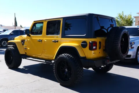 Another view of 2019 Jeep Wrangler Unlimited Sahara Sport Utility 4D for sale in El Paso, TX at Torresdey Motors Alameda