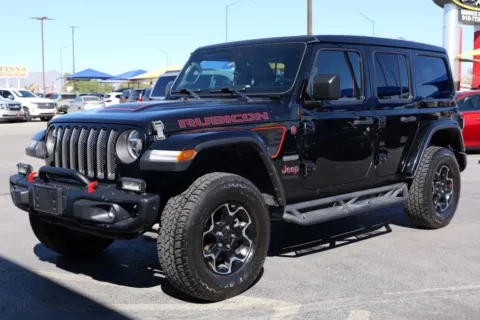 Black 2020 Jeep Wrangler Unlimited Recon Sport Utility 4D for sale in El Paso, TX