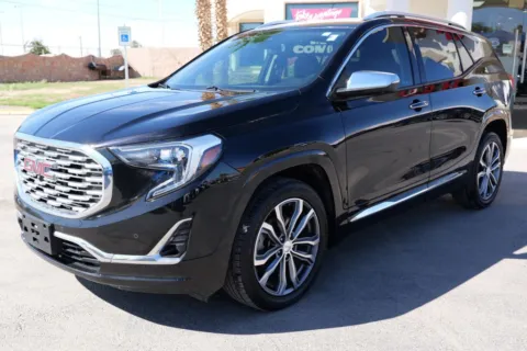 Black 2019 GMC Terrain Denali Sport Utility 4D for sale in El Paso, TX