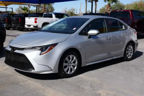 Silver 2022 Toyota Corolla LE Sedan 4D for sale in El Paso, TX
