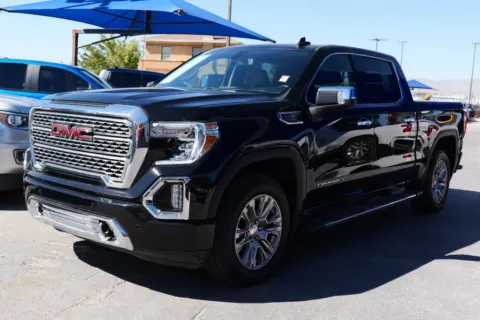 Black 2021 GMC Sierra 1500 Crew Cab Denali Pickup 4D 5 3/4 ft for sale in El Paso, TX