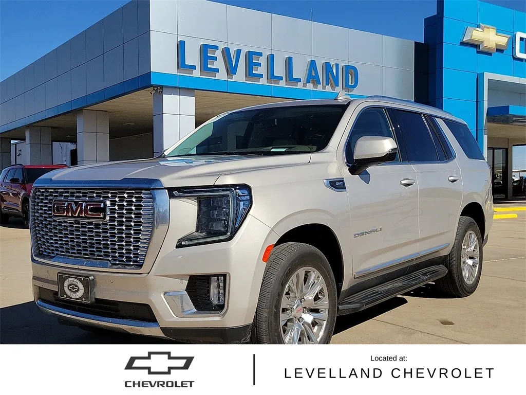 Beige 2021 GMC Yukon Denali for sale in Levelland, TX