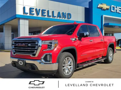 Red 2019 GMC Sierra 1500 SLT for sale in Levelland, TX