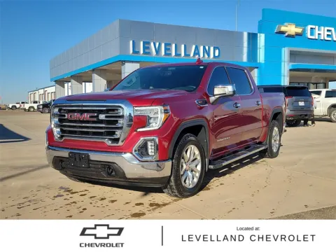 Red 2021 GMC Sierra 1500 SLT for sale in Levelland, TX