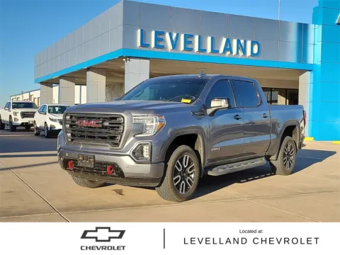 Gray 2020 GMC Sierra 1500 AT4 for sale in Levelland, TX