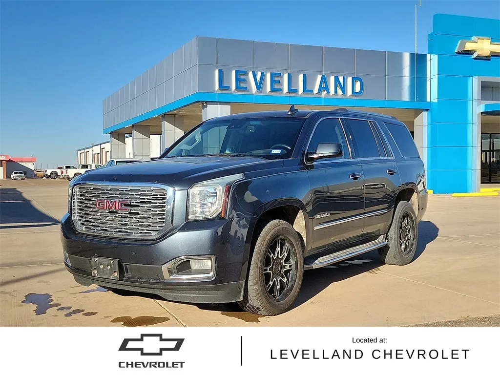 Blue 2019 GMC Yukon Denali for sale in Levelland, TX