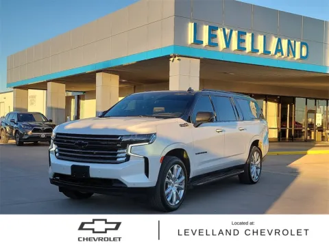 White 2021 Chevrolet Suburban High Country for sale in Levelland, TX