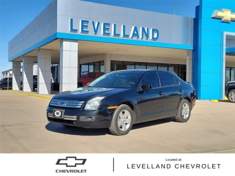 Black 2008 Ford Fusion SE for sale in Levelland, TX
