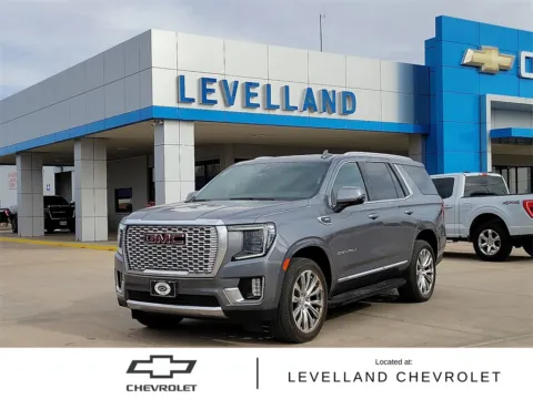 Gray 2022 GMC Yukon Denali for sale in Levelland, TX