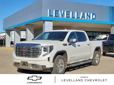 White 2023 GMC Sierra 1500 Denali for sale in Levelland, TX
