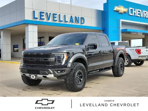 Black 2023 Ford F-150 Raptor for sale in Levelland, TX