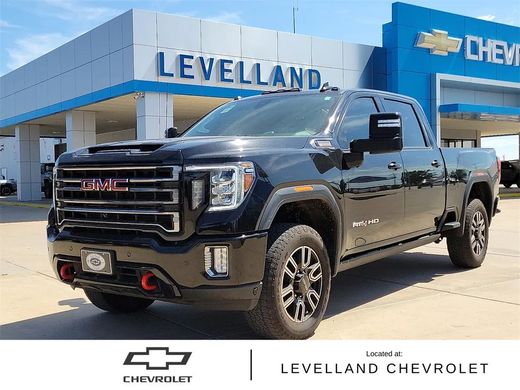 Black 2023 GMC Sierra 2500HD AT4 for sale in Levelland, TX
