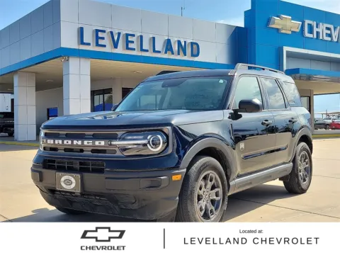 Black 2023 Ford Bronco Sport Big Bend for sale in Levelland, TX