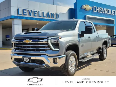 Gray 2024 Chevrolet Silverado 2500HD LTZ for sale in Levelland, TX