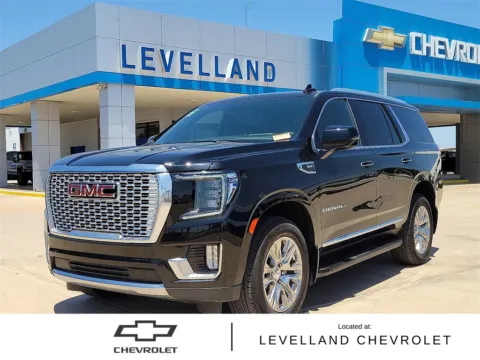 Black 2022 GMC Yukon Denali for sale in Levelland, TX