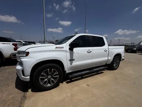 White 2021 Chevrolet Silverado 1500 RST for sale in Levelland, TX