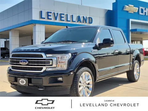 Black 2019 Ford F-150 Limited for sale in Levelland, TX
