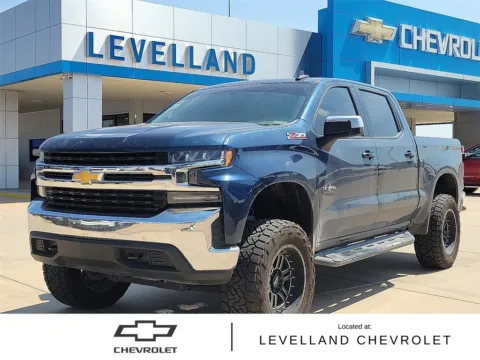 Blue 2020 Chevrolet Silverado 1500 LT for sale in Levelland, TX