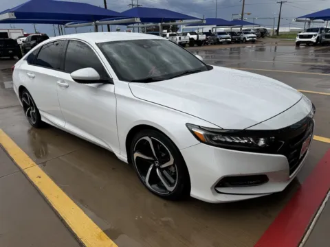 White 2020 Honda Accord Sport for sale in Levelland, TX