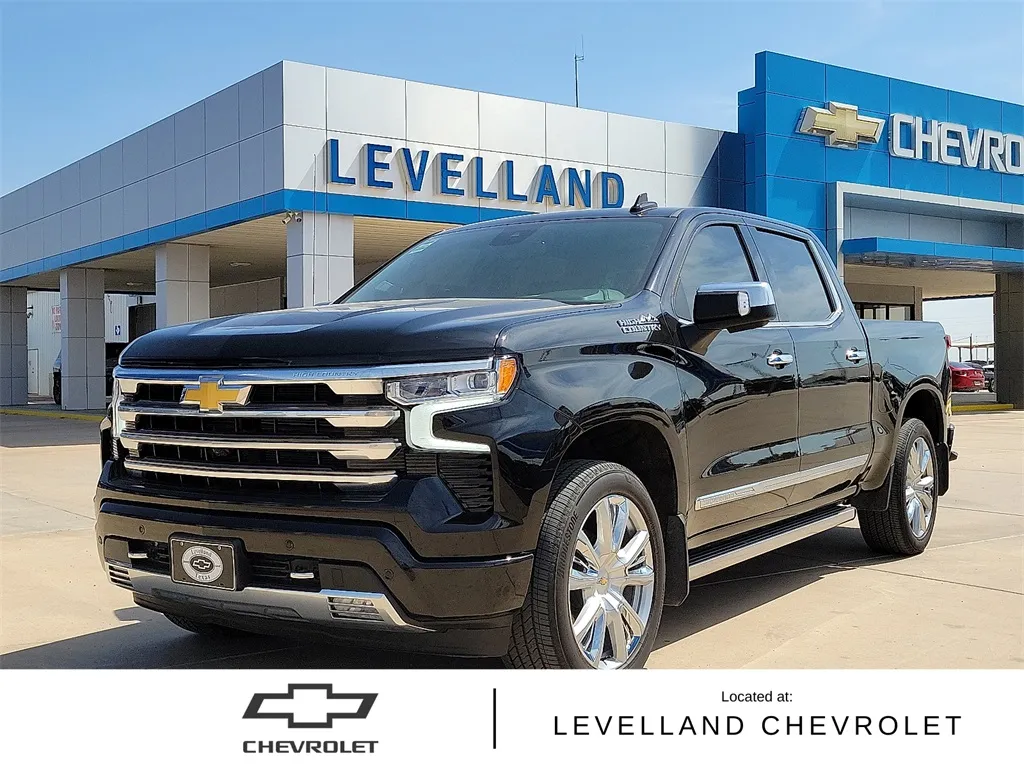 Black 2024 Chevrolet Silverado 1500 High Country for sale in Levelland, TX