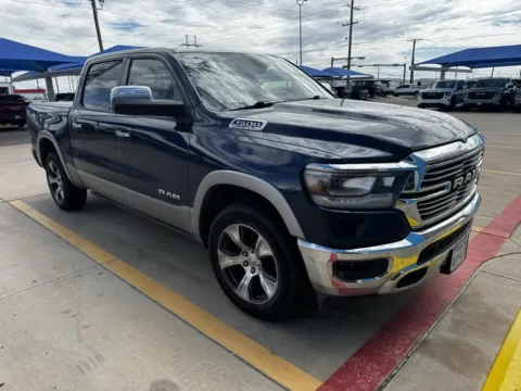 Blue 2019 Ram 1500 Laramie for sale in Levelland, TX