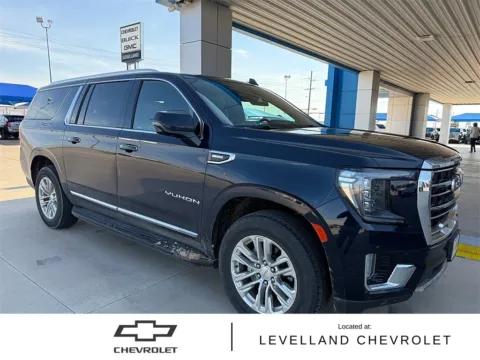 Blue 2021 GMC Yukon XL SLT for sale in Levelland, TX
