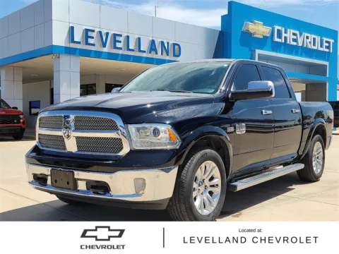 Black 2014 Ram 1500 Laramie Longhorn for sale in Levelland, TX