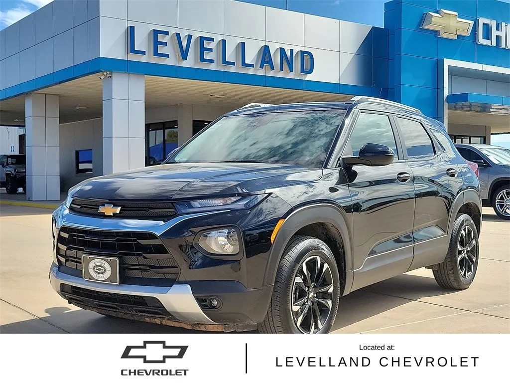 Black 2023 Chevrolet TrailBlazer LT for sale in Levelland, TX
