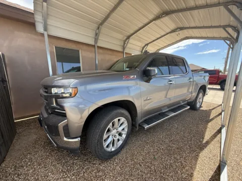 Gray 2021 Chevrolet Silverado 1500 LTZ for sale in Levelland, TX