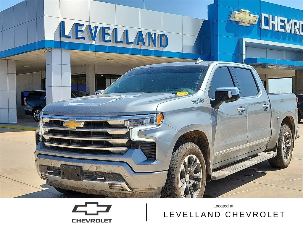 Gray 2024 Chevrolet Silverado 1500 High Country for sale in Levelland, TX