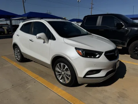 White 2017 Buick Encore Premium for sale in Levelland, TX