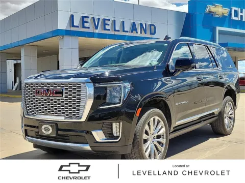 Black 2022 GMC Yukon Denali for sale in Levelland, TX
