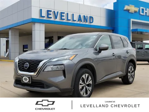 Gray 2023 Nissan Rogue SV for sale in Levelland, TX