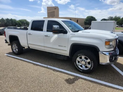 White 2018 GMC Sierra 2500HD SLT for sale in Levelland, TX