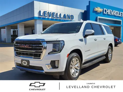 White 2022 GMC Yukon XL SLT for sale in Levelland, TX