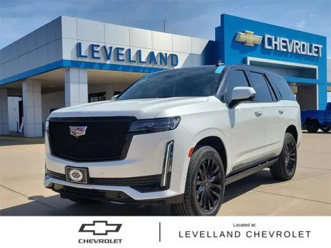 White 2022 Cadillac Escalade Sport for sale in Levelland, TX