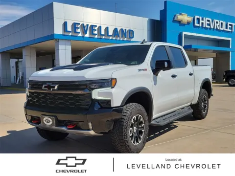 White 2023 Chevrolet Silverado 1500 ZR2 for sale in Levelland, TX